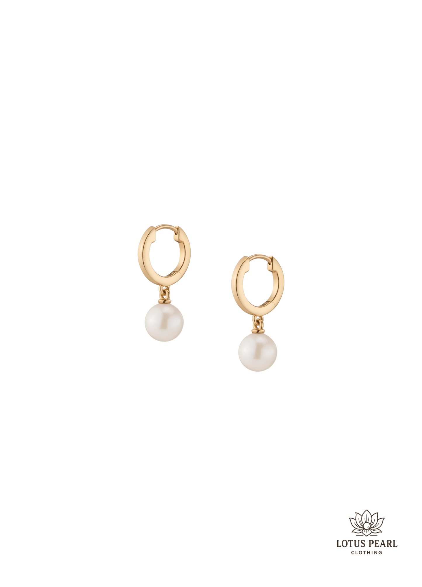 The Lotus Pearl Earrings