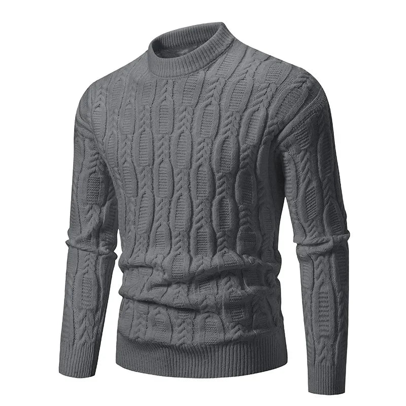 Men's Mock Turtleneck Sweater