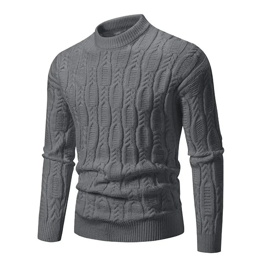 Men's Mock Turtleneck Sweater