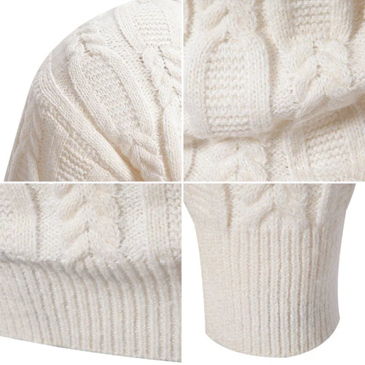 Men's Mock Turtleneck Sweater