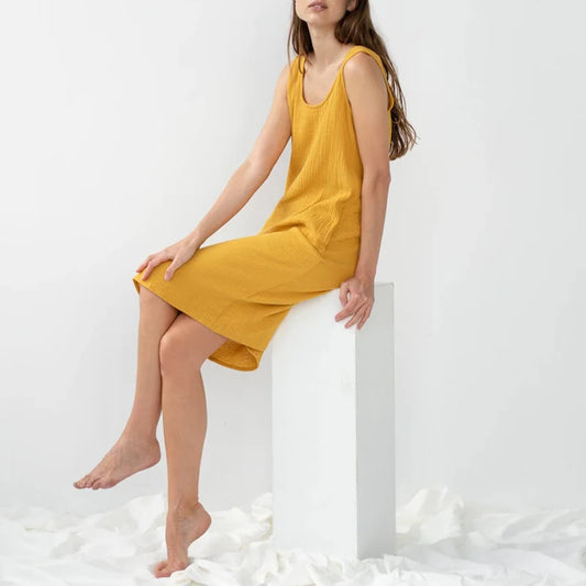 Veronika - Casual Sleeveless Tank Dress
