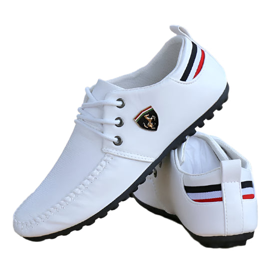 Men's  Lace-up Leather Lightweight Loafers