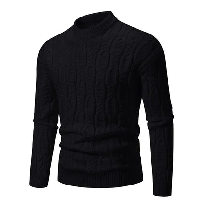 Men's Mock Turtleneck Sweater