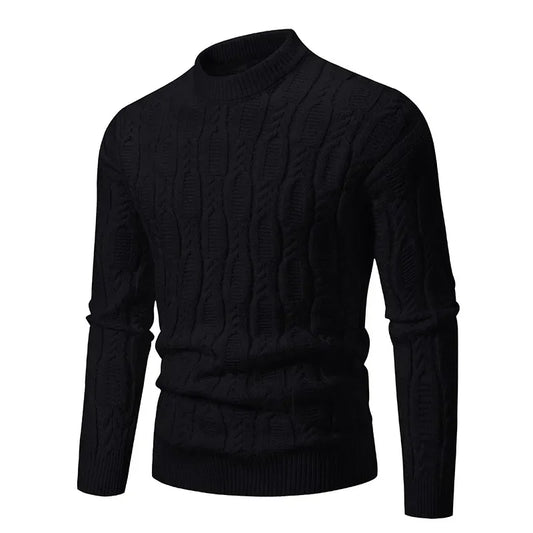 Men's Mock Turtleneck Sweater
