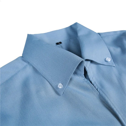 Men's Italian Wrinkle-free Slim-fit Collar Shirt