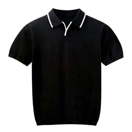 Men's Short Sleeve Slim Fit Polo Shirt
