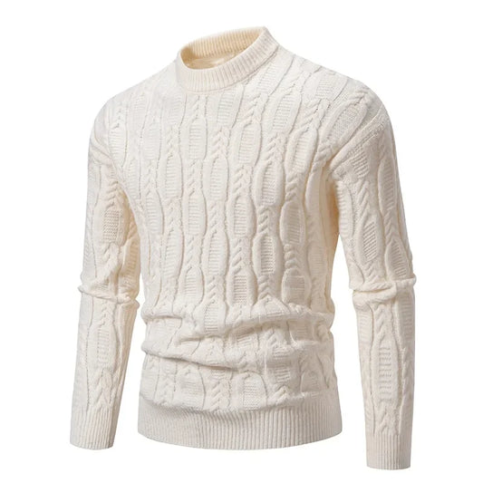 Men's Mock Turtleneck Sweater