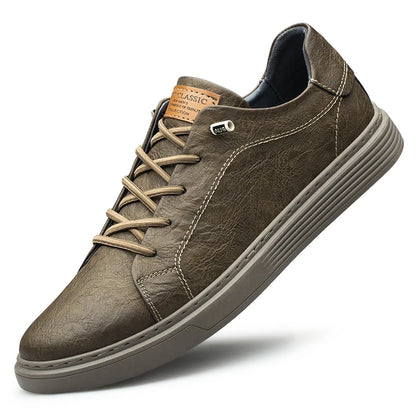 Men's Italian Genuine Leather Oxford Shoes