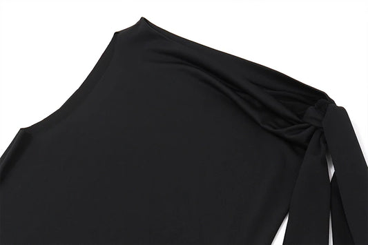 Pricilla - Solid O-Neck Sleeveless Dress