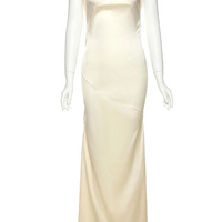 Athos - Backless Maxi Dress V-Neck - Lotus Pearl Clothing,  -  []