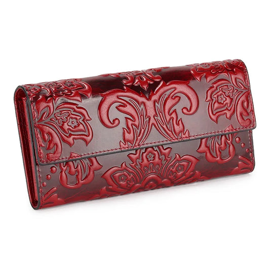 Women's Cow Leather Purse - Lotus Pearl Clothing,  -  []