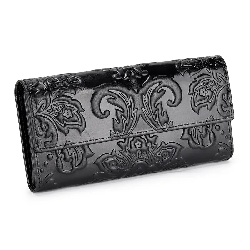 Women's Cow Leather Purse - Lotus Pearl Clothing,  -  []