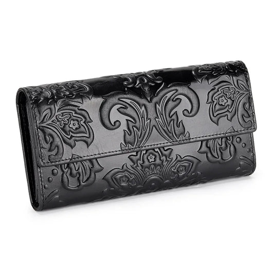 Women's Cow Leather Purse - Lotus Pearl Clothing,  -  []