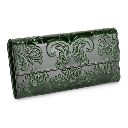 Women's Cow Leather Purse - Lotus Pearl Clothing,  -  []