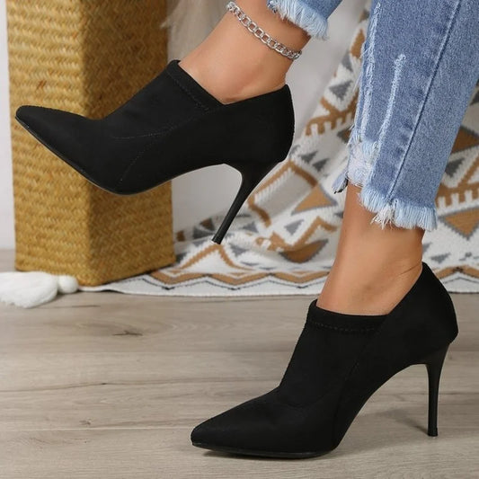 Pointed Head Stilito Heels Comfortable - Lotus Pearl Clothing,  -  []