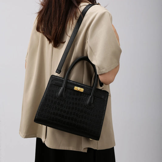 Luxury Feel Handbag 3-Piece Set - Lotus Pearl Clothing,  -  []