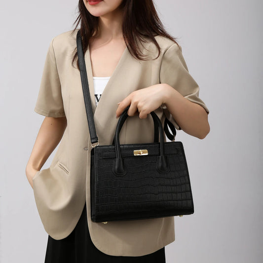 Luxury Feel Handbag 3-Piece Set - Lotus Pearl Clothing,  -  []