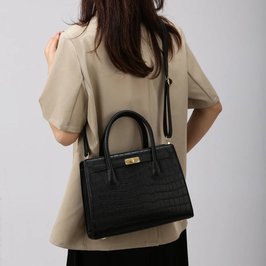 Luxury Feel Handbag 3-Piece Set - Lotus Pearl Clothing,  -  []