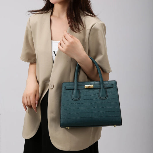 Luxury Feel Handbag 3-Piece Set - Lotus Pearl Clothing,  -  []