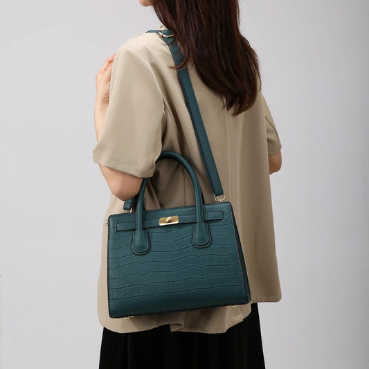 Luxury Feel Handbag 3-Piece Set - Lotus Pearl Clothing,  -  []