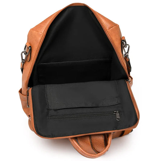 Women's Small Fashion Backpack - Lotus Pearl Clothing,  -  []