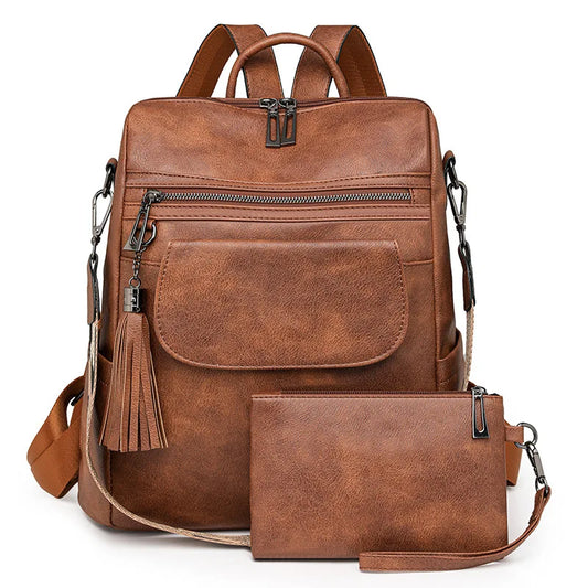 Women's Small Fashion Backpack - Lotus Pearl Clothing,  -  []