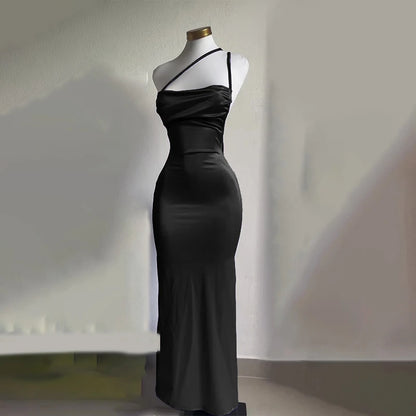 Carmen -  high-end Black long dress - Lotus Pearl Clothing,  -  []