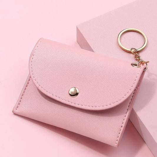 Women Pink Coin Purse/Wallet - Lotus Pearl Clothing,  -  []