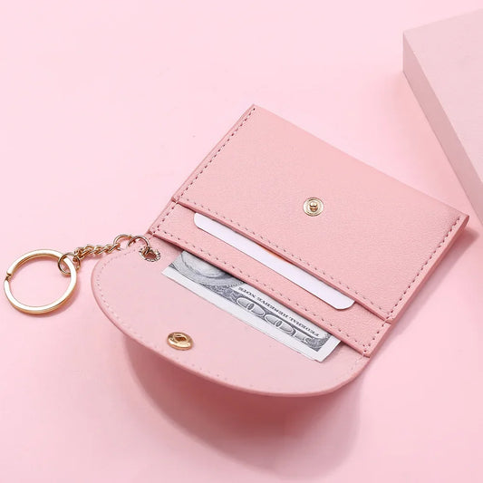 Women Pink Coin Purse/Wallet - Lotus Pearl Clothing,  -  []