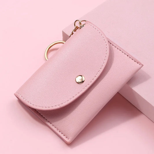 Women Pink Coin Purse/Wallet - Lotus Pearl Clothing,  -  []